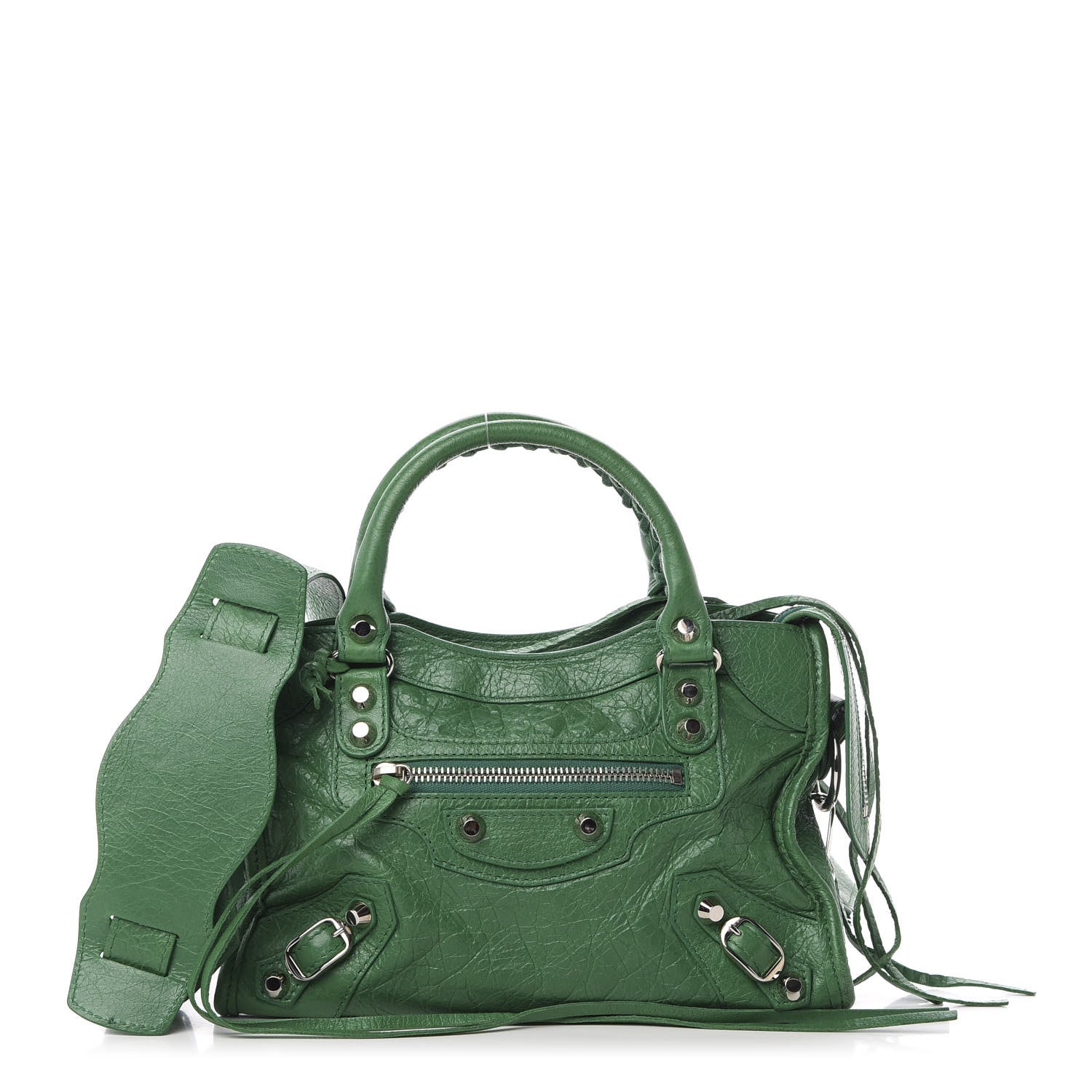 Balenciaga Agneau Classic Hardware Mini City Vert Emeraude 4 of 13