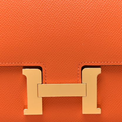 Hermes Epsom Constance 18 Orange 10 of 13