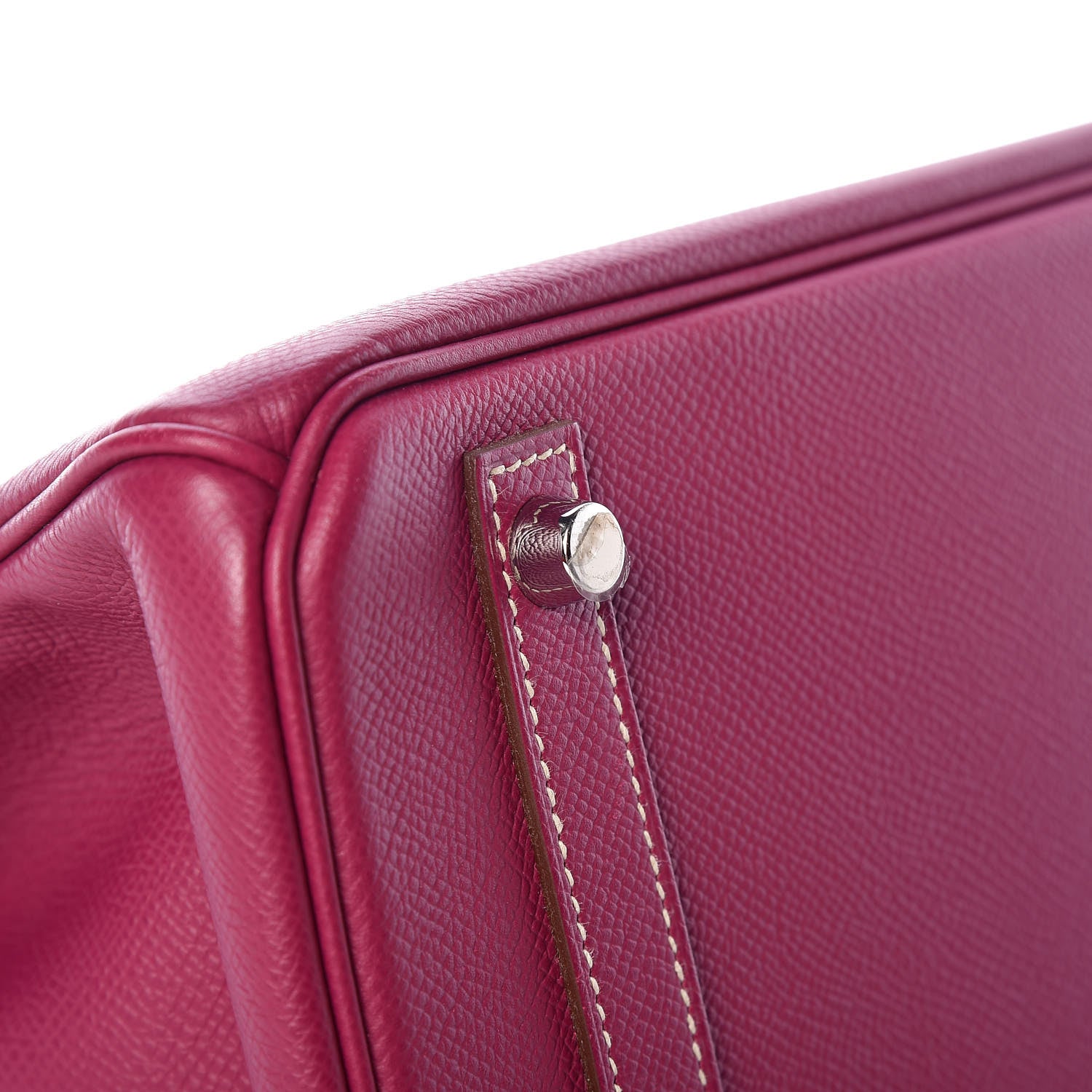 Hermes Epsom Candy Birkin 30 Tosca Rose Tyrien 7 of 33