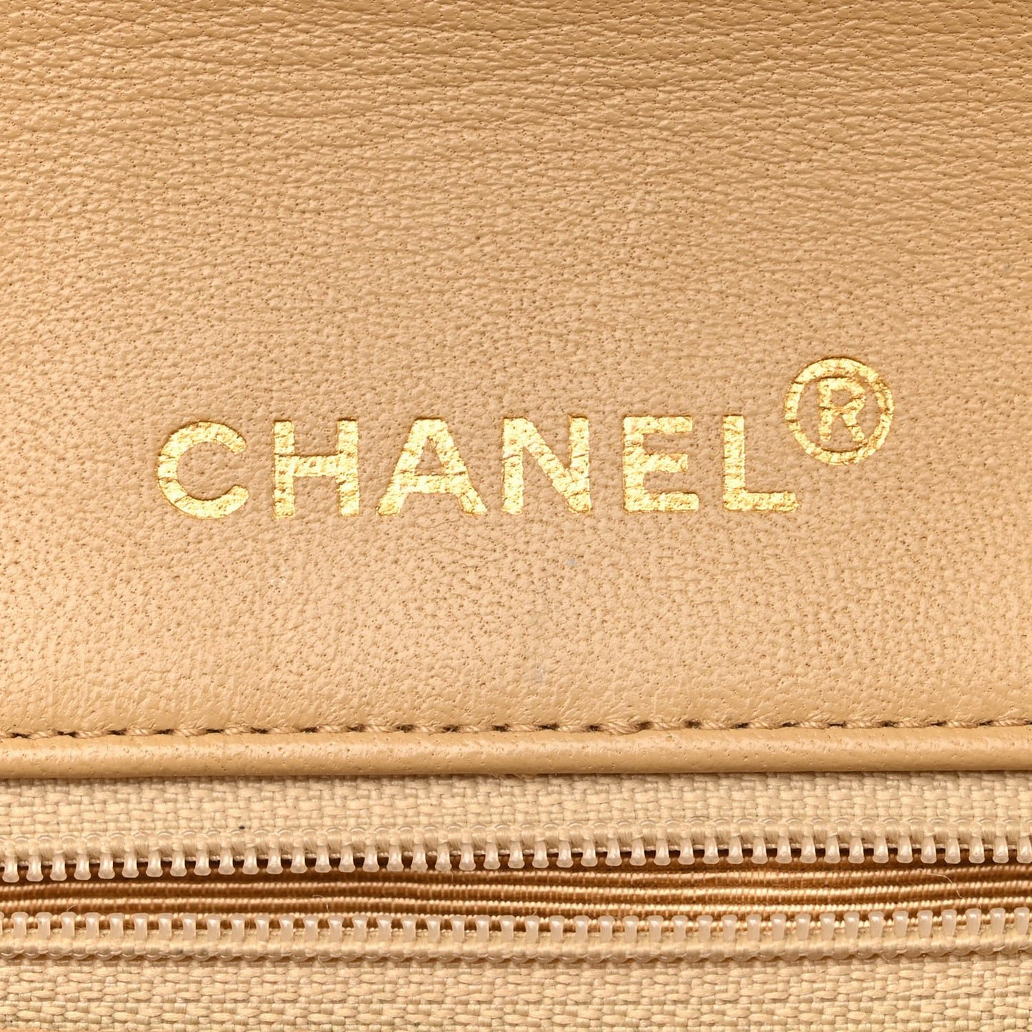 Lambskin Quilted Small Single Flap Beige