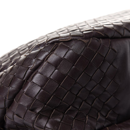 Bottega Veneta Nappa Intrecciato Large Campana Ebano 12 of 13