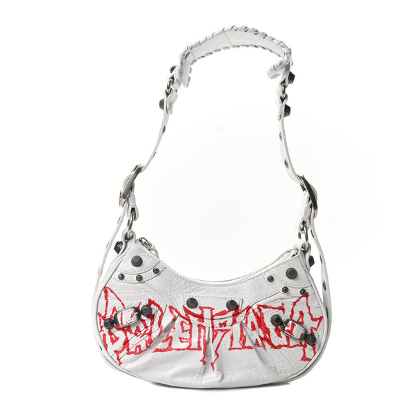 Balenciaga Agneau Arena Lunar New Year Graffiti Logo Le Cagole
