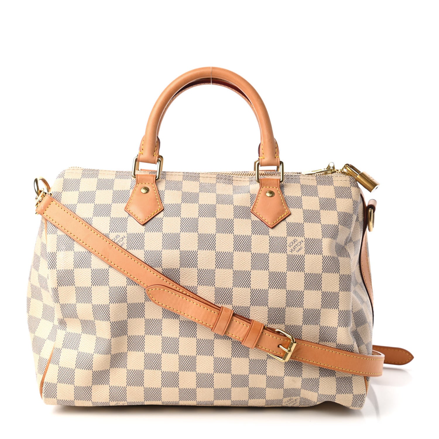 Louis Vuitton Damier Azur Speedy Bandouliere 30 1 of 10