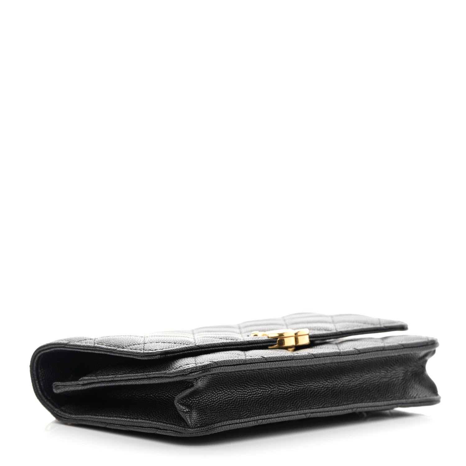 Chanel Caviar Quilted Coco First Wallet On Chain WOC Black 4 of 13
