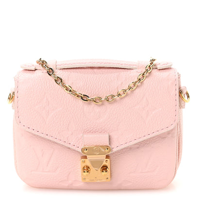 Louis Vuitton Empreinte Micro Metis Rose Pink 1 of 10