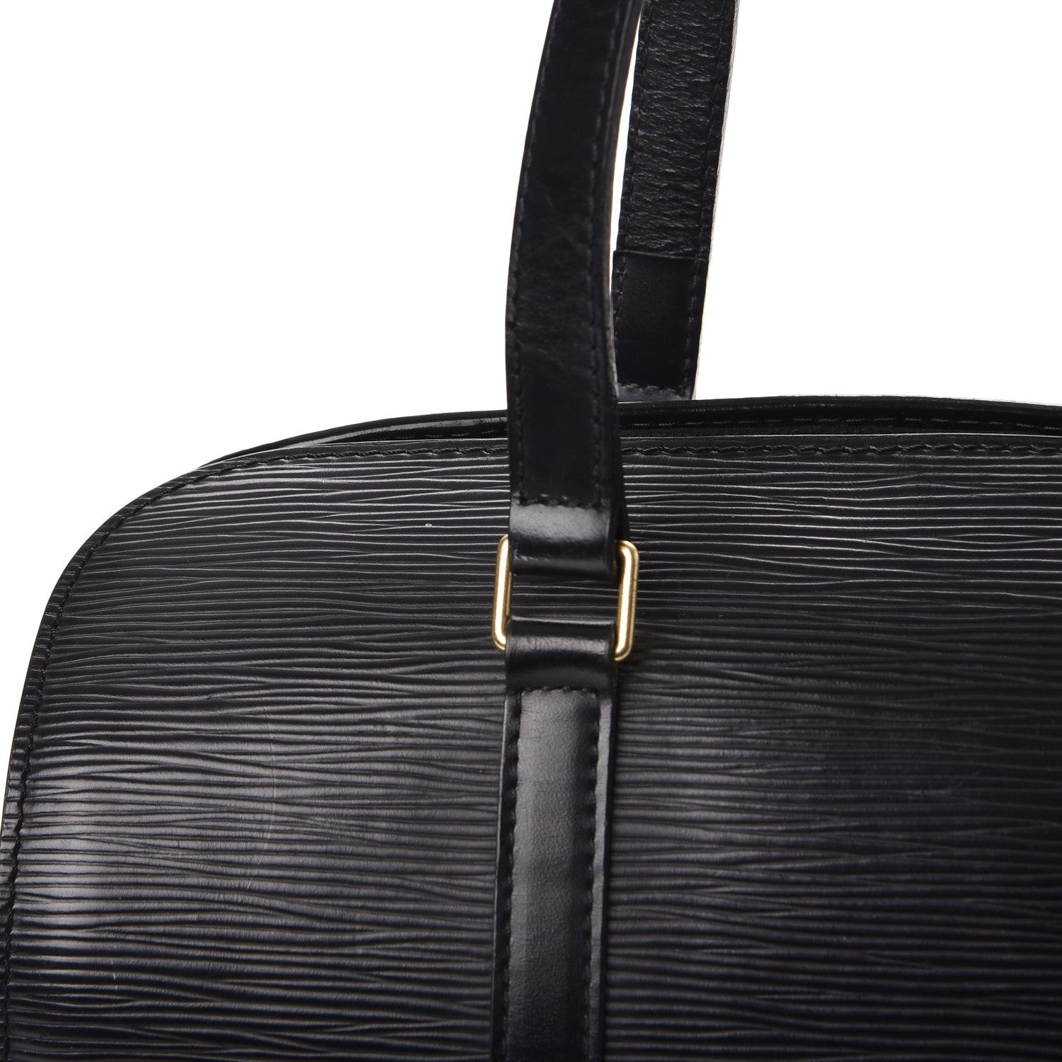 Louis Vuitton Epi Soufflot Black 12 of 14