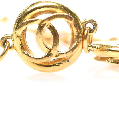Chanel CC Cutout Bracelet Gold 6 of 6
