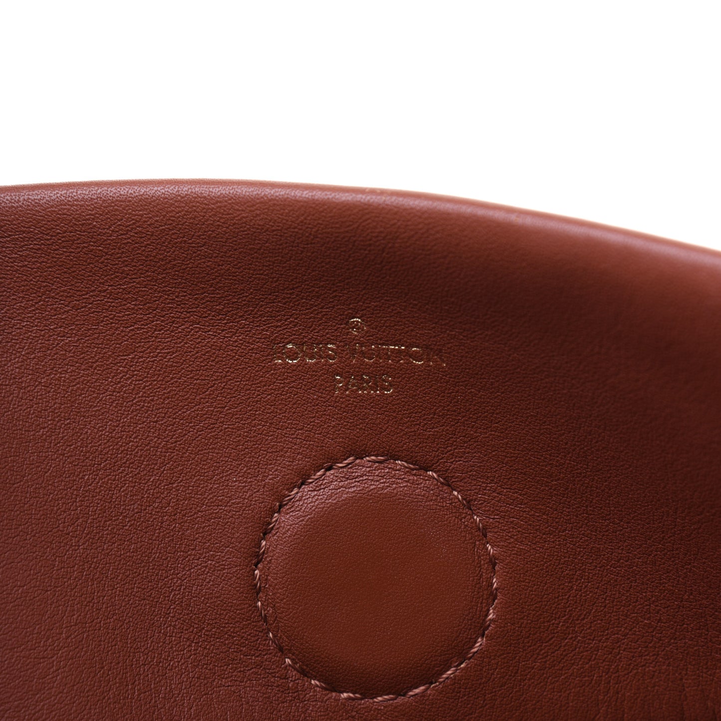 Monogram Tuileries Besace Caramel Rouge