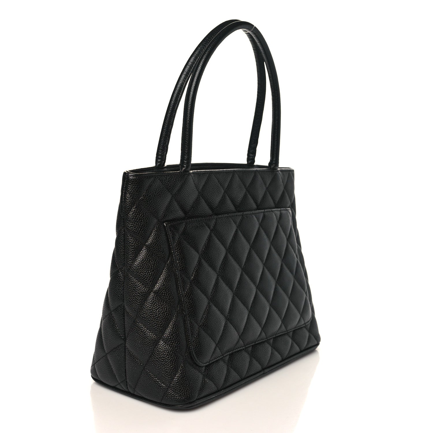 Chanel Caviar Quilted Medallion Tote Black 3 of 15