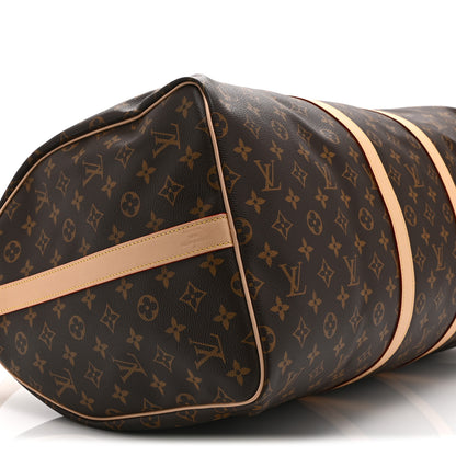 Louis Vuitton Monogram Keepall Bandouliere 55 7 of 8