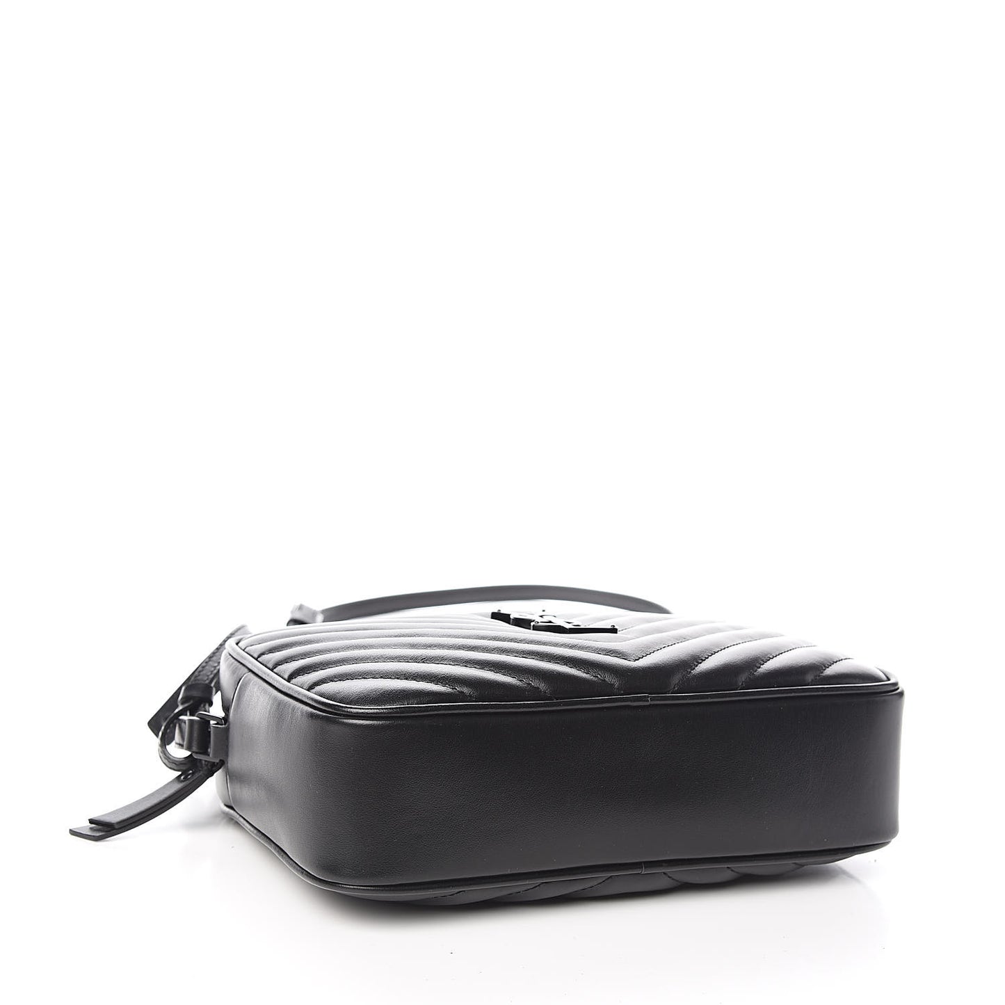 Calfskin Matelasse Monogram Lou Camera Bag Black