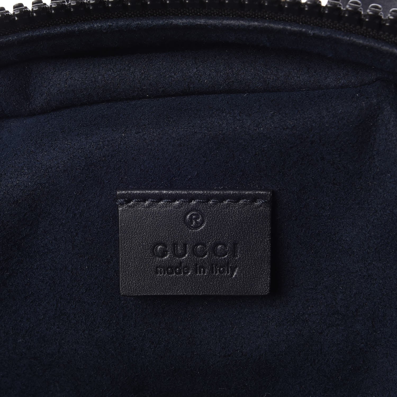 Gucci GG Supreme Monogram Blooms Medium Day Backpack Beige Blue Navy 5 of 9
