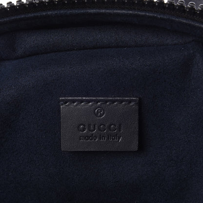 Gucci GG Supreme Monogram Blooms Medium Day Backpack Beige Blue Navy 5 of 9