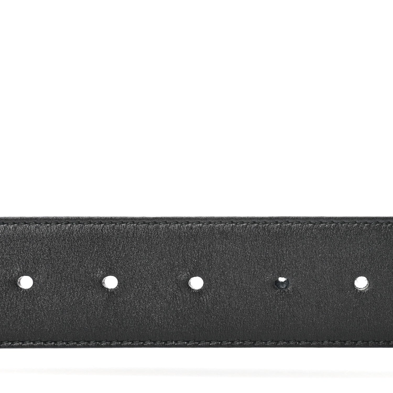 Gucci Calfskin Double G 40mm Belt 75 30 Black 5 of 6