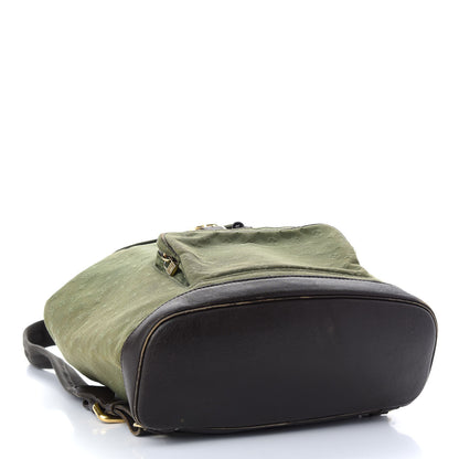 Louis Vuitton Mini Monogram Montsouris GM Backpack Kaki 4 of 16