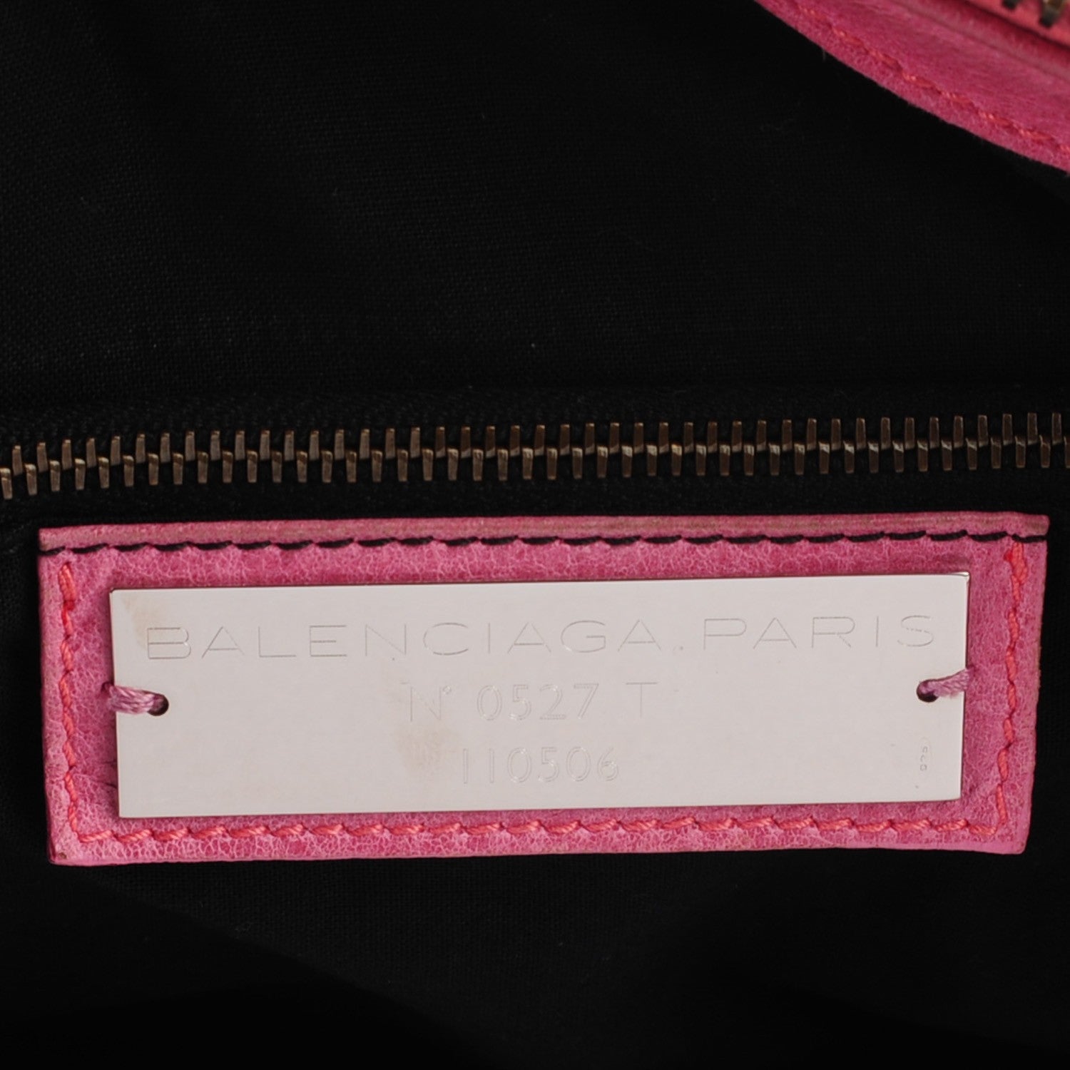 Balenciaga Agneau Classic Hardware Weekender Bubblegum 6 of 10
