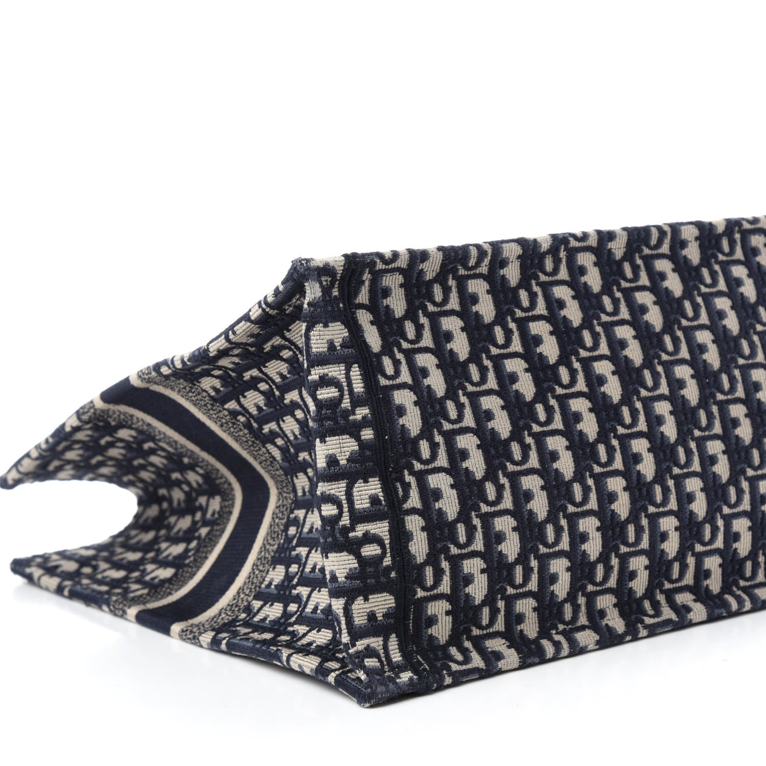 Christian Dior Oblique Book Tote Blue Multicolor 6 of 10