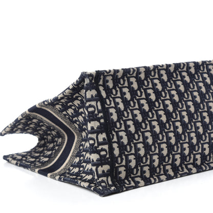 Christian Dior Oblique Book Tote Blue Multicolor 6 of 10