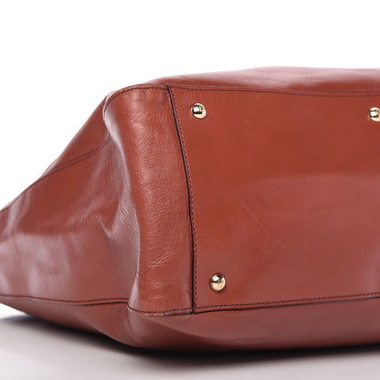 Fendi Vitello Acqua Large Twins Tote Pompei 6 of 11