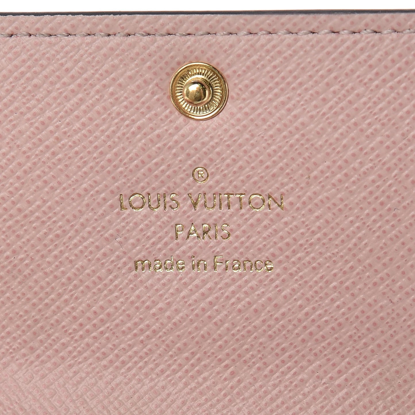 Damier Ebene Multicles 6 Key Holder Rose Ballerine