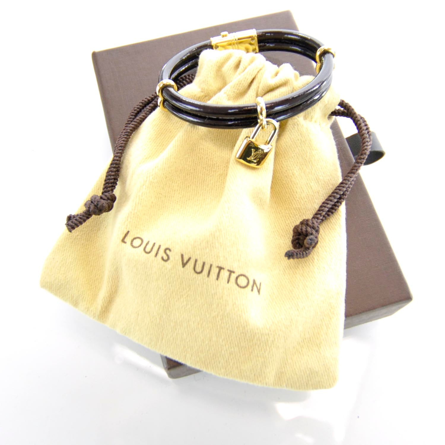 Louis Vuitton Vernis Keep it Twice Leather Bracelet 6 of 6