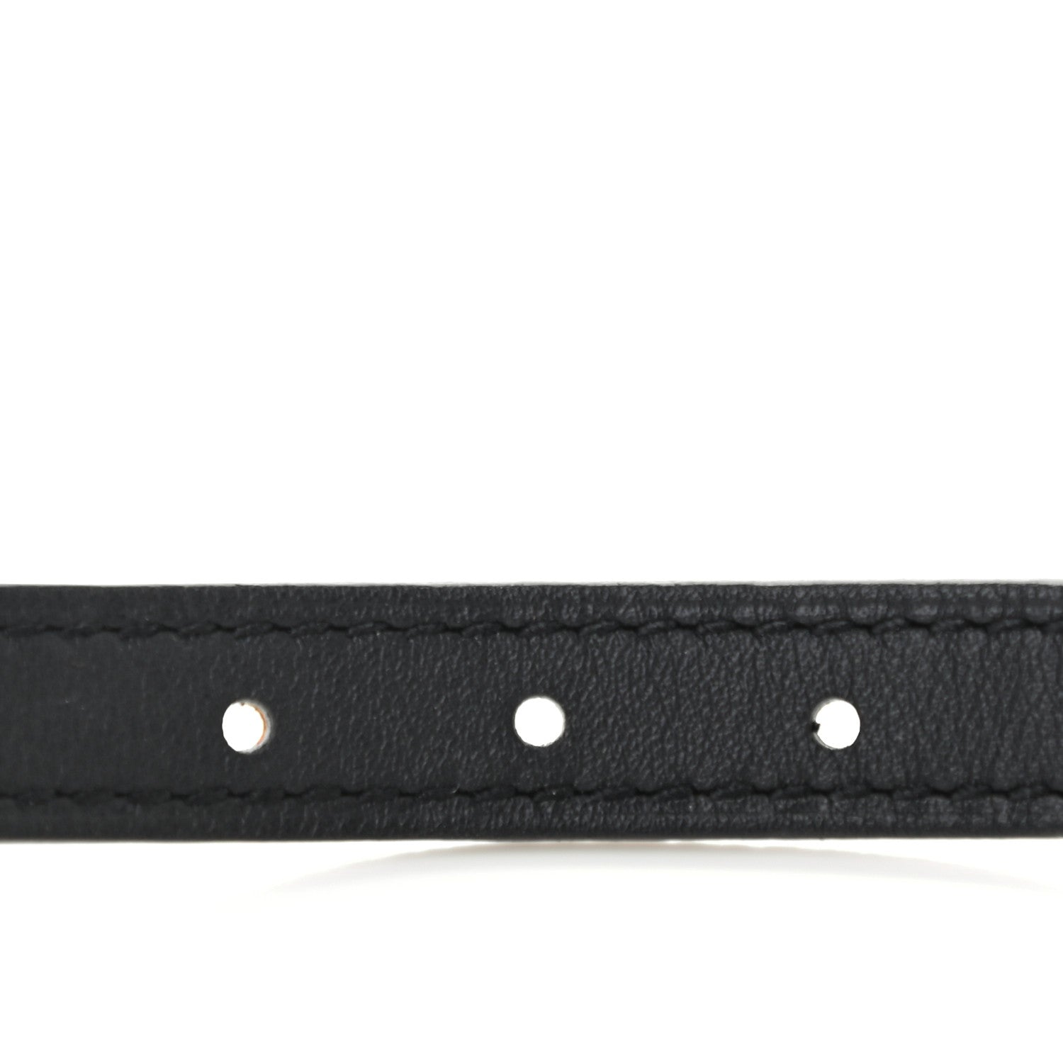 Hermes Swift Epsom Lacquered Metal 13mm Au Carre Double H Belt 70 Gold Black 4 of 5