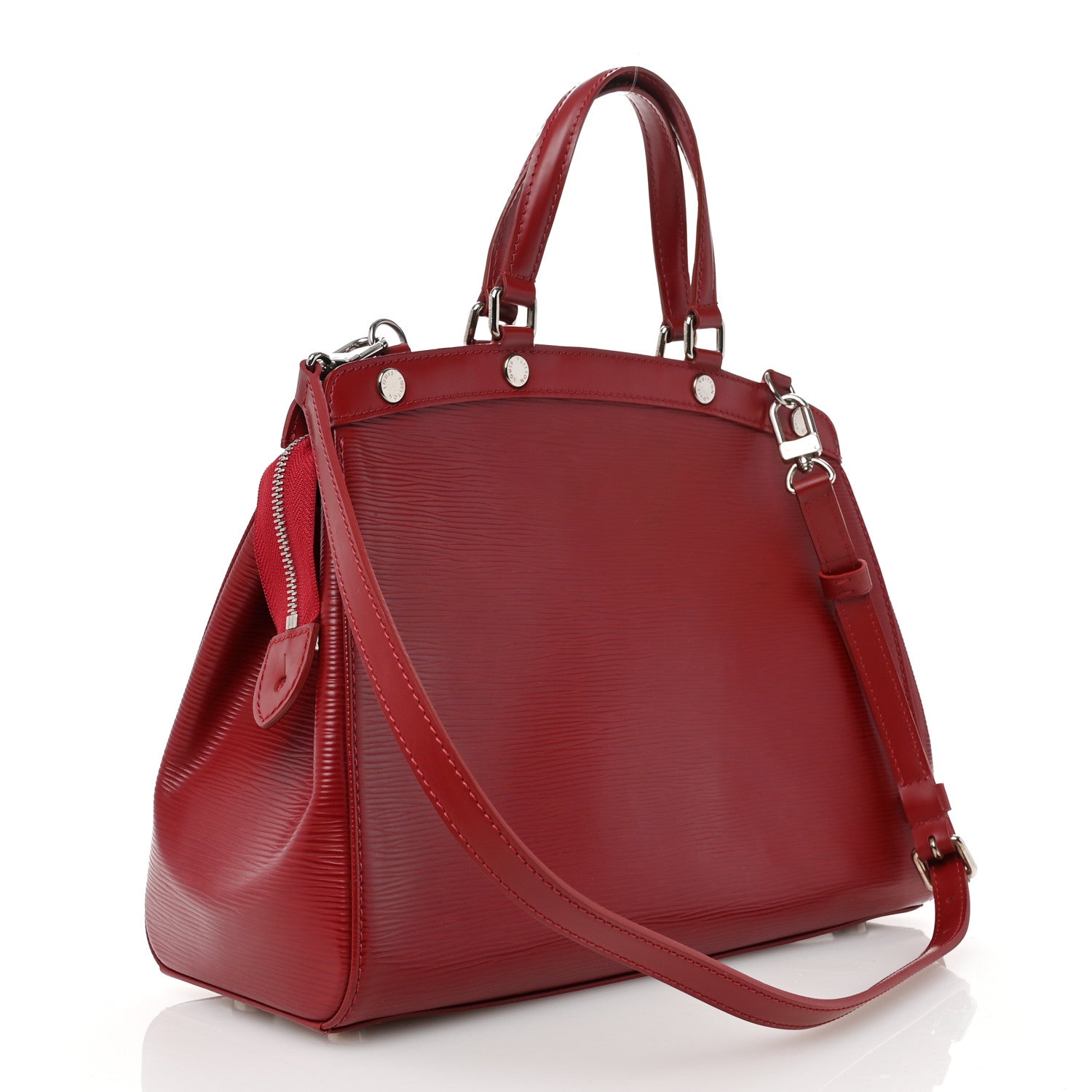 Louis Vuitton Epi Brea MM Rubis 2 of 9