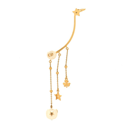 Christian Dior Pearl Shiny-D Earring Gold 1 of 4