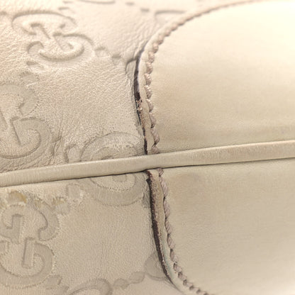 Gucci Guccissima Medium Jackie O Bouvier Hobo Off White 10 of 20