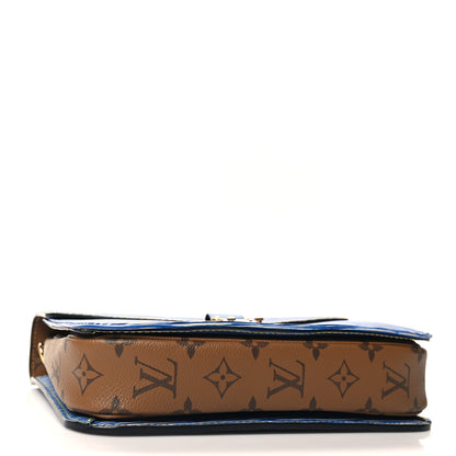 Louis Vuitton Epi Reverse Monogram Pochette Metis Denim Light 4 of 10