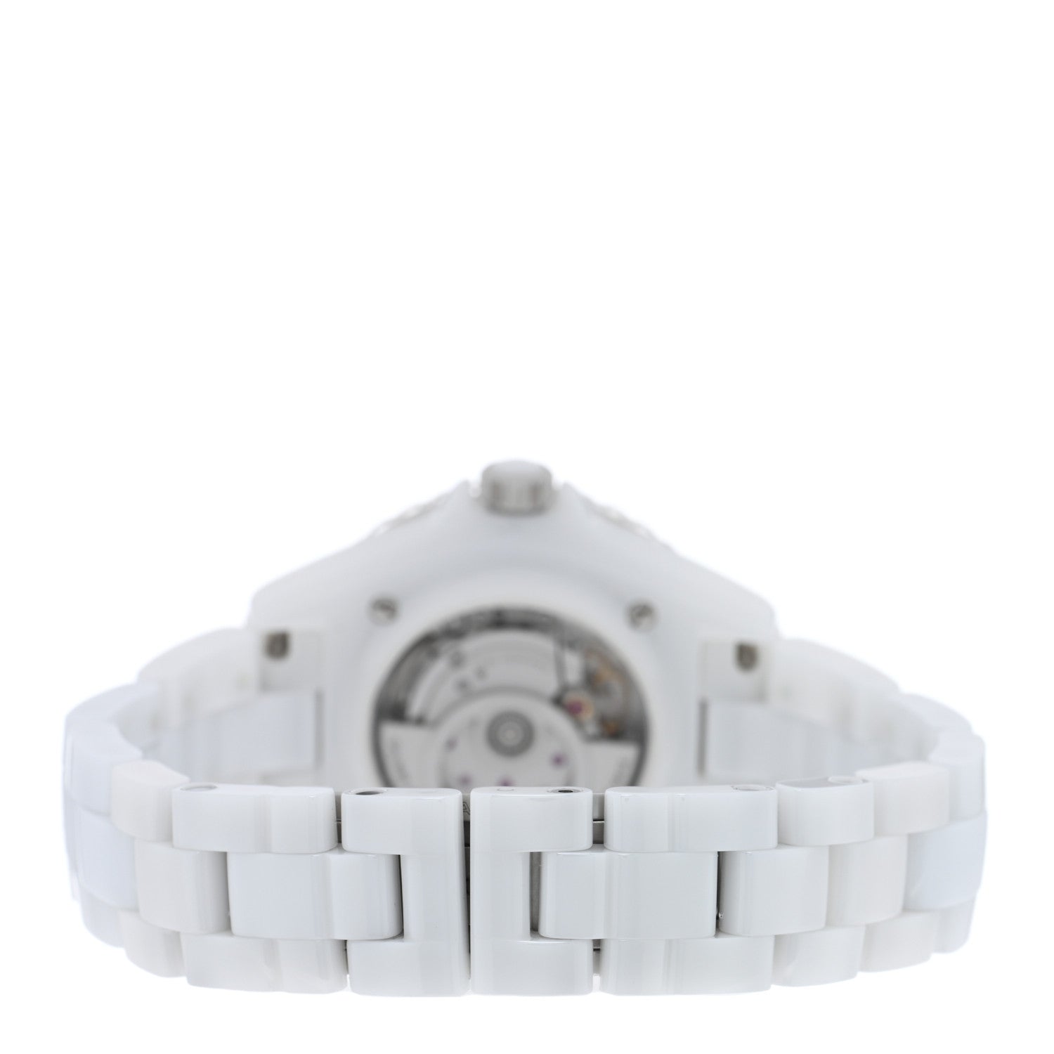 Chanel Stainless Steel Ceramic 33mm J12 Automatic Watch White 3 of 5
