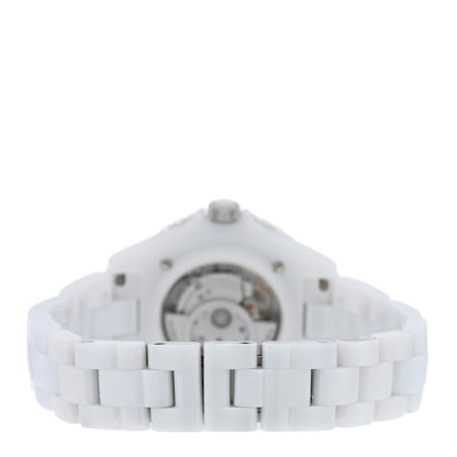 Chanel Stainless Steel Ceramic 33mm J12 Automatic Watch White 3 of 5