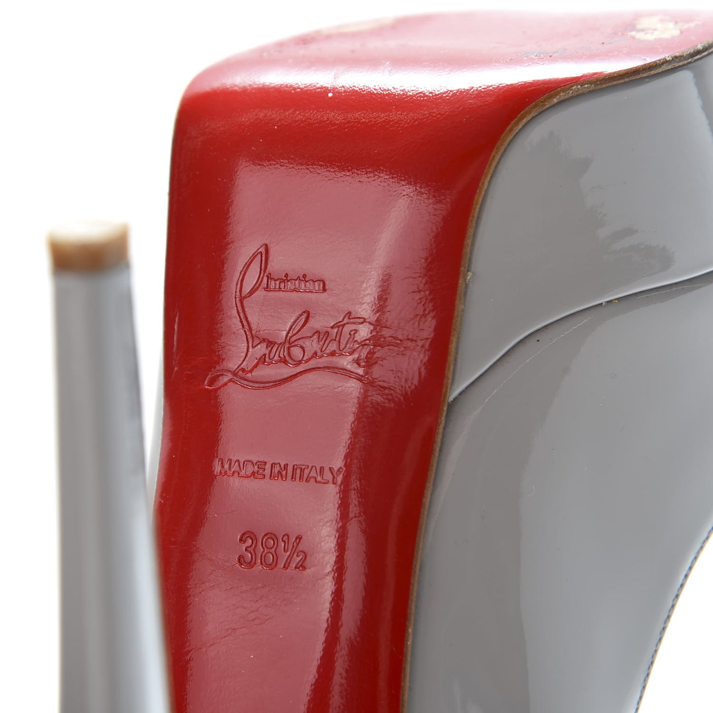 Patent Bianca 140 Pumps 38.5 Souris