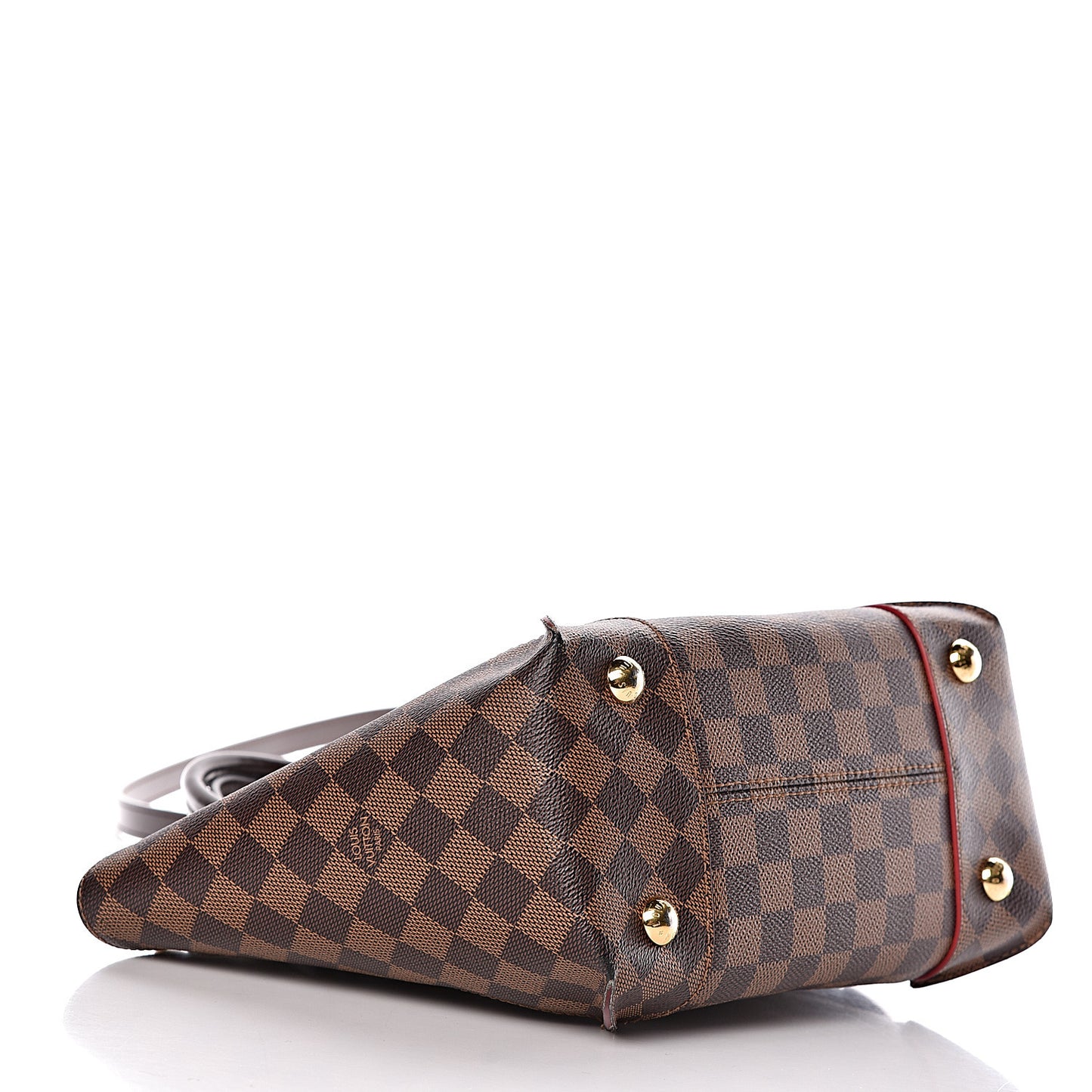 Damier Ebene Caissa Tote PM Cherry