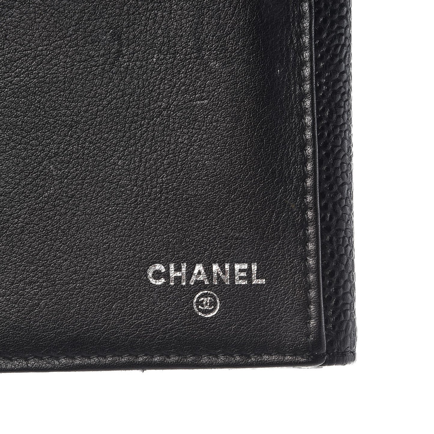 Caviar Timeless CC Flap Wallet Black
