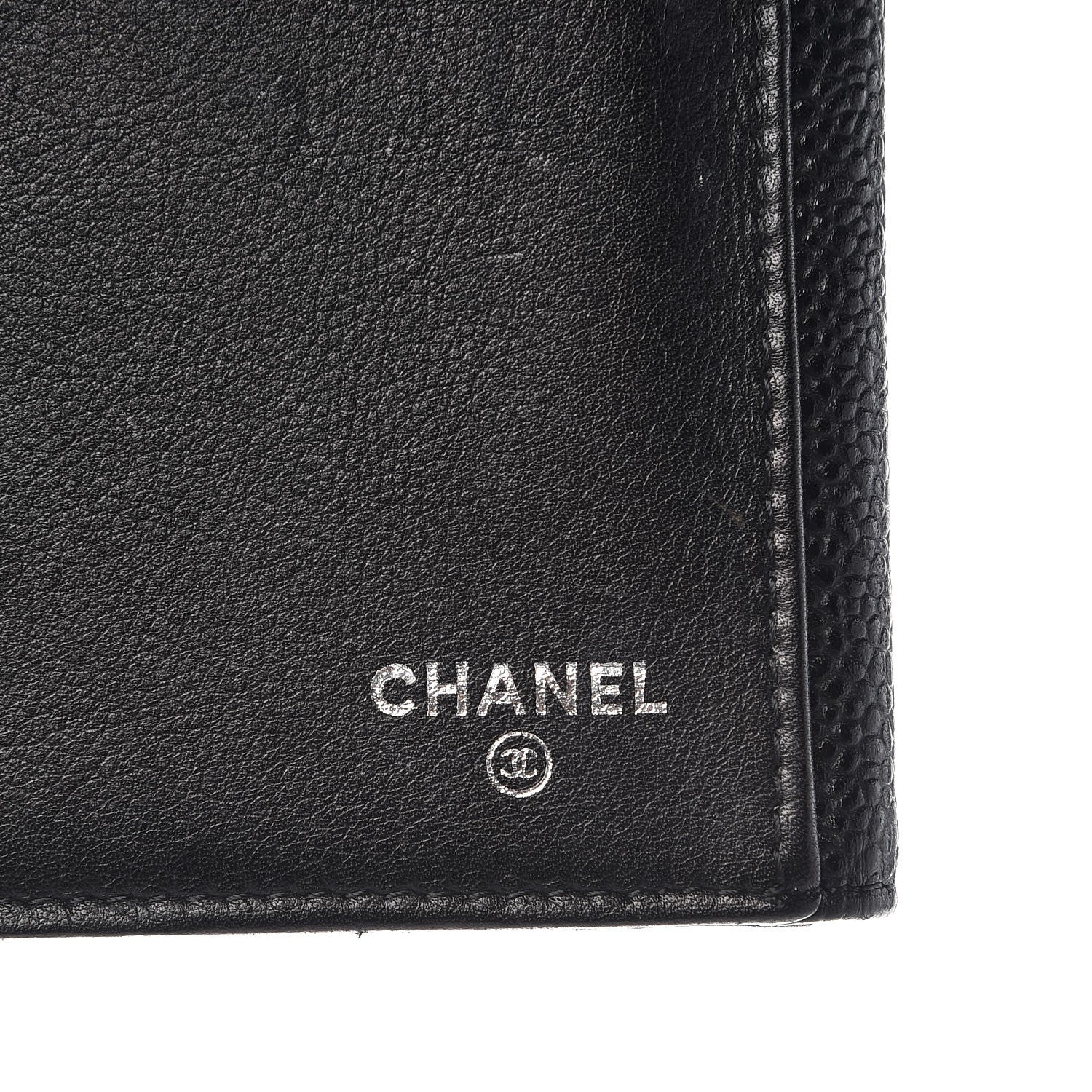 Chanel Caviar Timeless CC Flap Wallet Black 6 of 12