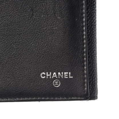 Chanel Caviar Timeless CC Flap Wallet Black 6 of 12