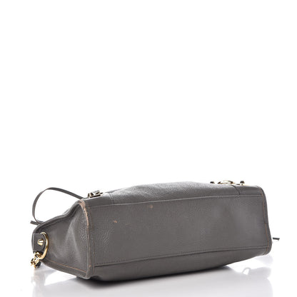 Balenciaga Chevre Gold Metallic Edge Hardware S City Gris Acier 5 of 20