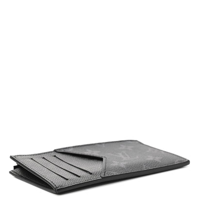 Louis Vuitton Monogram Eclipse Taiga Coin Card Holder 4 of 6