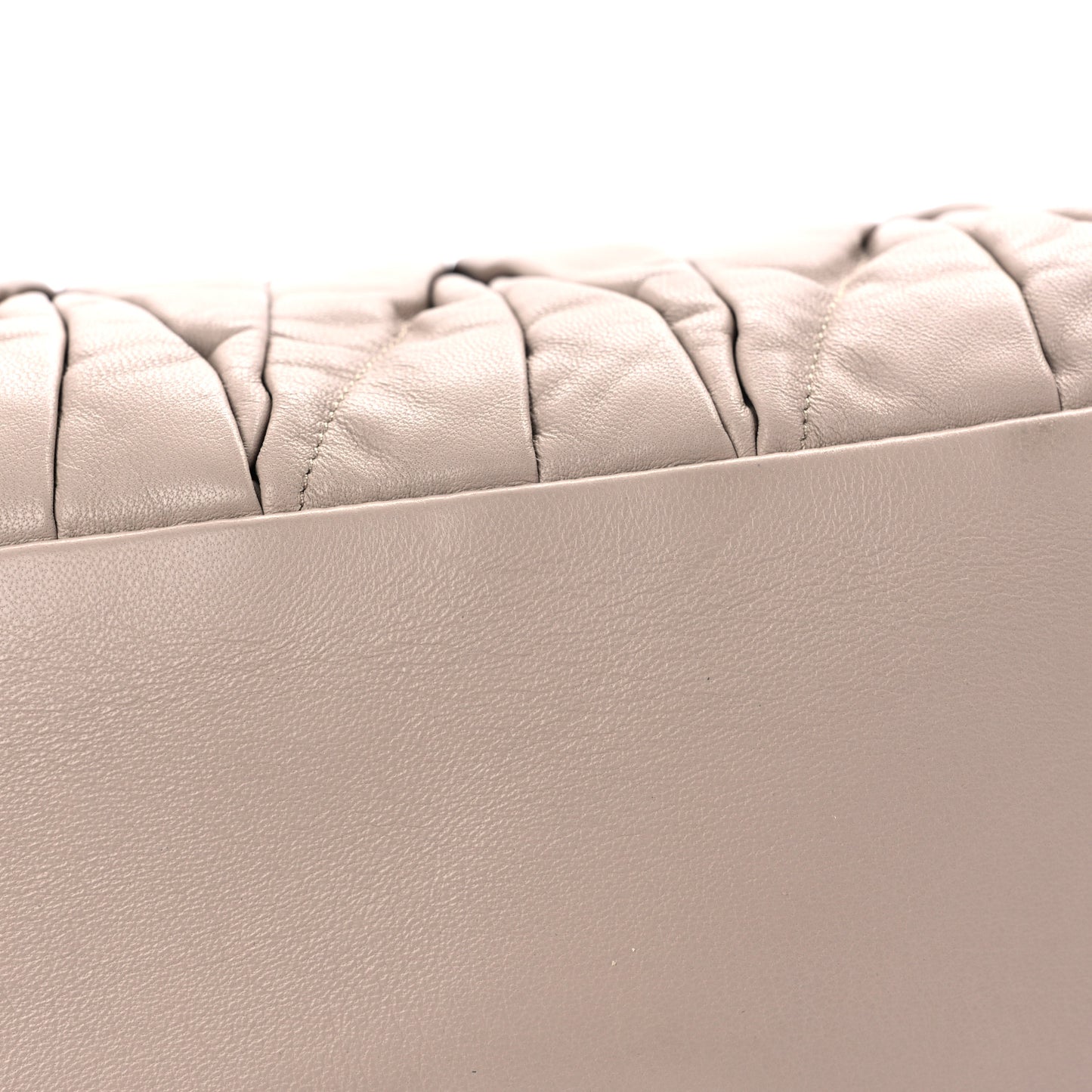 Nappa Matelasse Bauletto Top Handle Seta