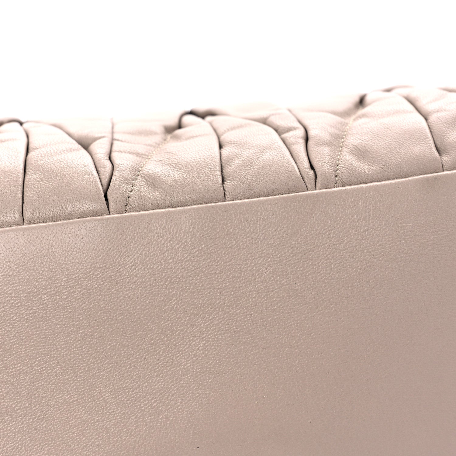 Miu Miu Nappa Matelasse Bauletto Top Handle Seta 8 of 13