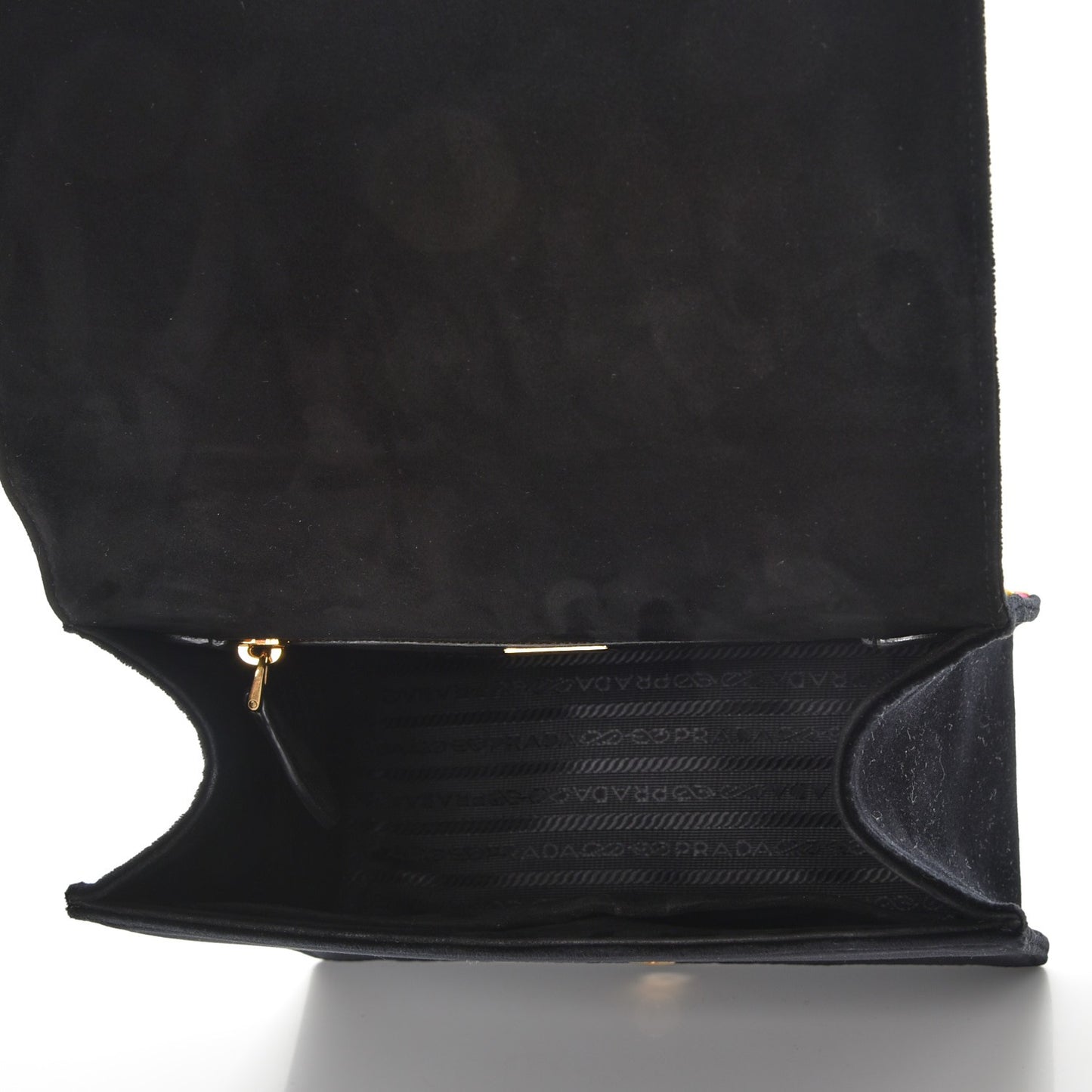 Velvet Abstract Top Handle Bag Ribes