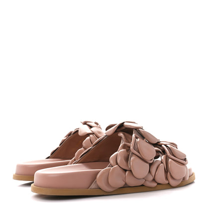Valentino Garavani Kidskin Atelier 03 Rose Edition Double Buckle Slide Sandals 40 Rose Canelle 4 of 9