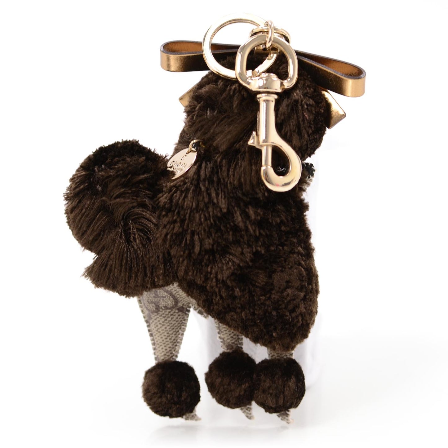 Monogram Lulu French Poodle Bag Charm
