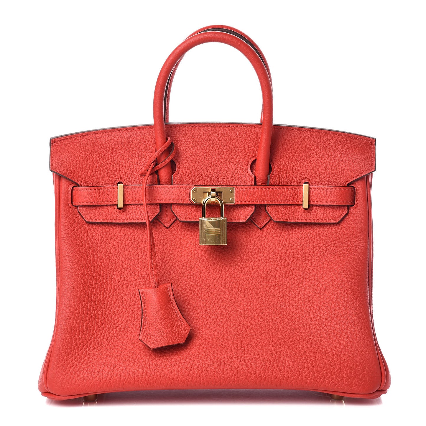 Togo Birkin 25 Rouge De Coeur