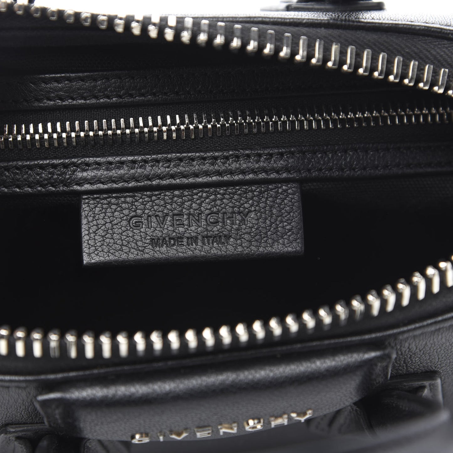 Sugar Goatskin Mini Antigona Black