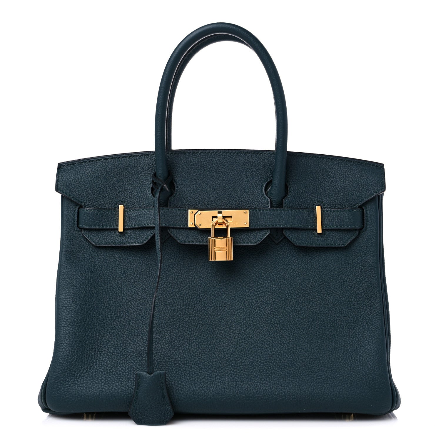 Hermes Togo Birkin 30 Vert Cypress 1 of 10