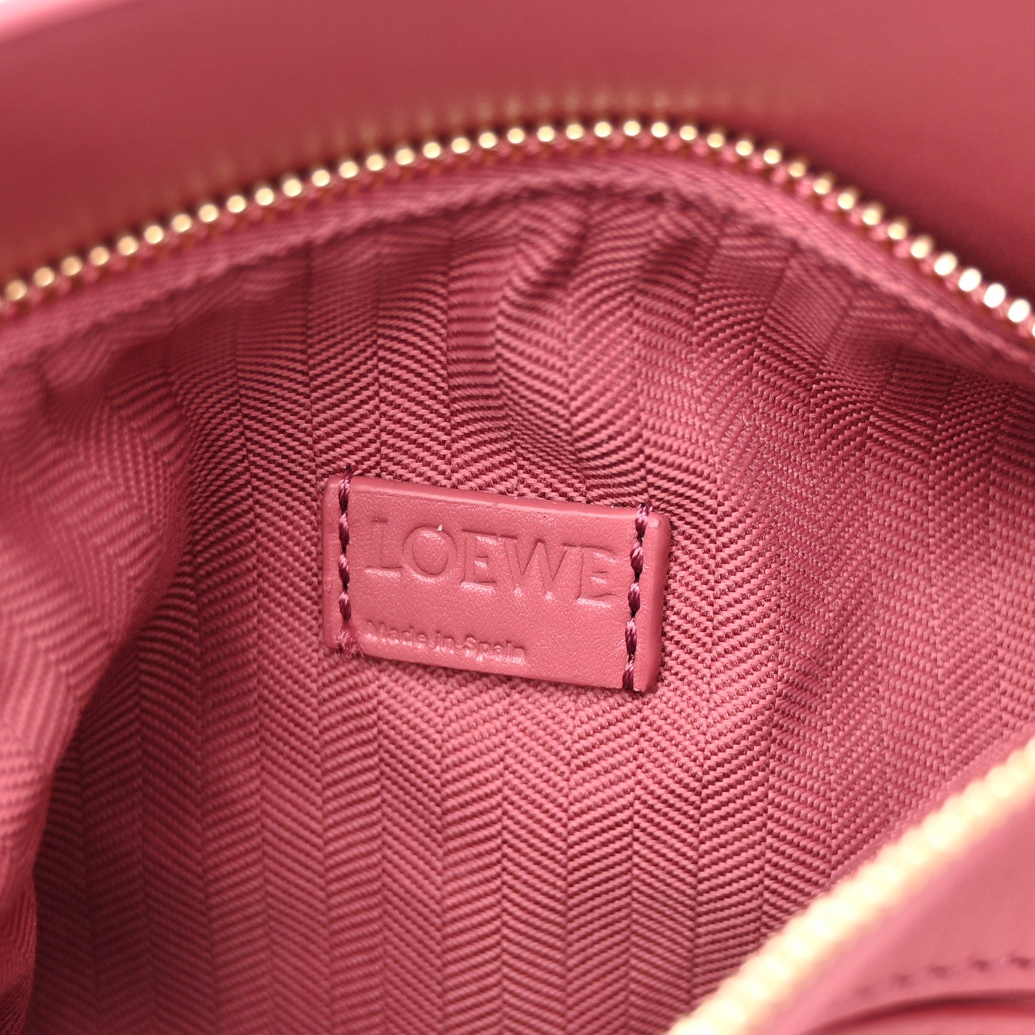 Loewe Calfskin Mini Puzzle Bag Plumrose 6 of 9
