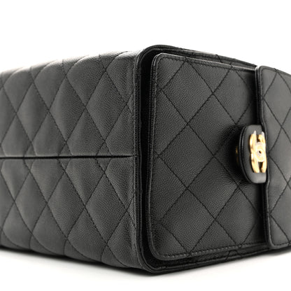Chanel Caviar Quilted Small Chanel 25 Handbag Black 10 of 10