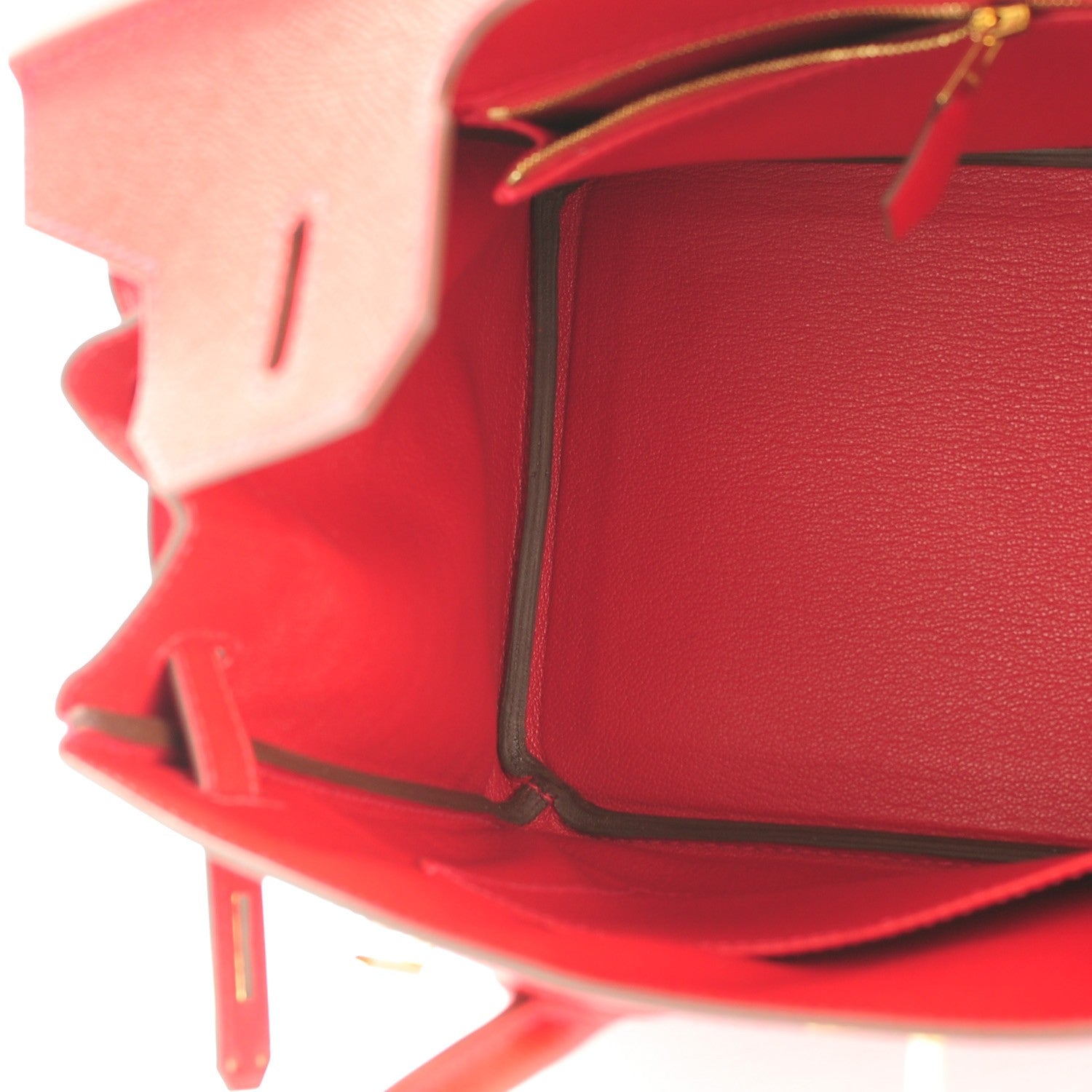 Hermes Epsom Birkin 30 Rouge Casaque 10 of 27